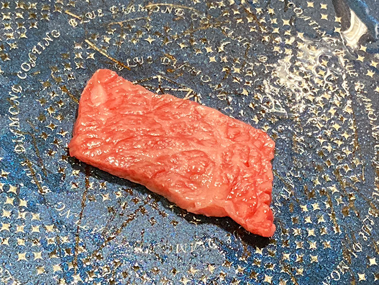 神戸菊水の和牛肩ロースで焼肉